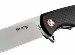 Buck Knives Buck Haxby Carbon Fiber PE -Flamecan winkel 550x181