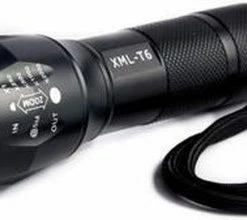 Cree Zaklamp XML T6 High Power Led 2000 Lumen - Zwart 9 Cree Zaklamp XML T6 High Power Led 2000 Lumen - Zwart -Flamecan winkel 550x220