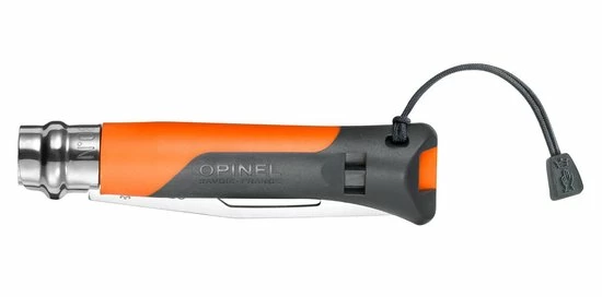 Opinel Outdoor Zakmes - RVS Oranje - 19cm 11 Opinel Outdoor Zakmes - RVS Oranje - 19cm - Afbeelding 9