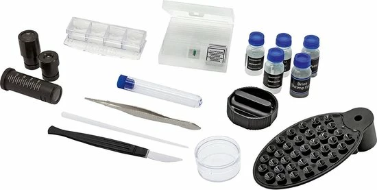 Bresser Junior Biolux SEL Studenten Microscoop - Blauw 4 Bresser Junior Biolux SEL Studenten Microscoop - Blauw - Afbeelding 2