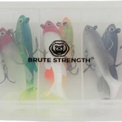 Brute Strength - Kunst Aas Set - Roofvissen Pluggen Met Haak Set Voor Snoek/Baars Roofvis Kunstaas - 8 Cm - 20 Stuks - Shads -Flamecan winkel 550x290 1