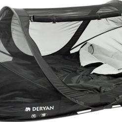 Deryan Luxe Pop-up Reisklamboe - Lichtgewicht 2 Persoons Klamboe – Geimpregneerd - Slaapcompartiment Voor Tent - Binnentent -Flamecan winkel 550x290