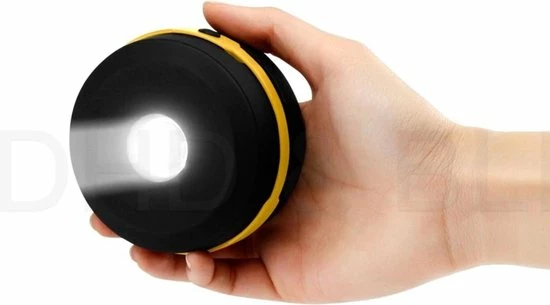 Garden Of Eden LED-Kampeerlamp Met Batterijen - Opvouwbaar Ontwerp - Draagbaar - LED-Noodverlichting Voor Kamperen, Wandelen, Vissen 6 Garden Of Eden LED-Kampeerlamp Met Batterijen - Opvouwbaar Ontwerp - Draagbaar - LED-Noodverlichting Voor Kamperen, Wandelen, Vissen - Afbeelding 4