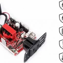 Prevoo Autolader 12V Splitter – Omvormer Auto 12V 230V – Sigarettenaansteker USB Oplader Splitter – Reisstekker - Autostekker -Flamecan winkel 550x310 2