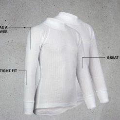 Avento Thermoshirt Kinderen - 2-Pack - Wit - Maat 140 -Flamecan winkel 550x316 10