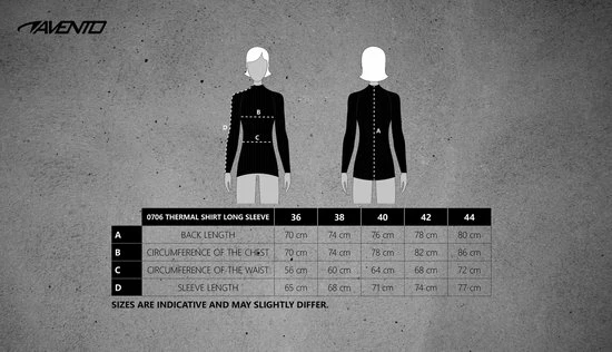 Avento Thermoshirt Lange Mouw Vrouwen - 2-Pack - Wit - Maat 42 9 Avento Thermoshirt Lange Mouw Vrouwen - 2-Pack - Wit - Maat 42 - Afbeelding 7