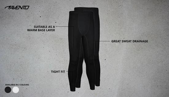Avento Thermobroek Mannen - 2-Pack - Wit - Maat XXL 8 Avento Thermobroek Mannen - 2-Pack - Wit - Maat XXL - Afbeelding 6