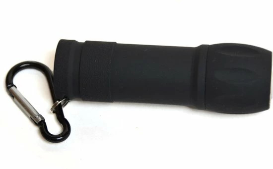 Floz Schoencadeau Zaklamp - Karabijnhaak - Rood, Zwart, Blauw Of Groen 6 Floz Schoencadeau Zaklamp - Karabijnhaak - Rood, Zwart, Blauw Of Groen - Afbeelding 4