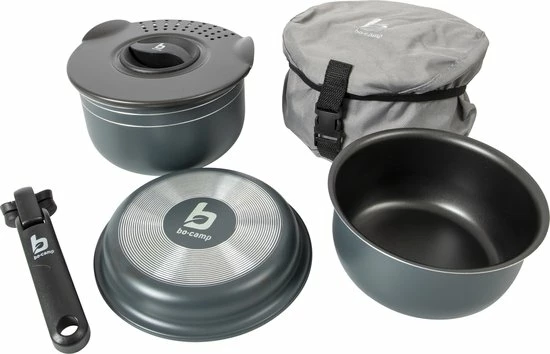 Bo-Camp Pannenset - Trekking - 5-delig - Aluminium 11 Bo-Camp Pannenset - Trekking - 5-delig - Aluminium - Afbeelding 9