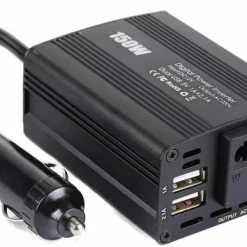 Prevoo Autolader 12V Splitter – Omvormer Auto 12V 230V – Sigarettenaansteker USB Oplader Splitter – Reisstekker - Autostekker