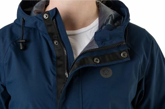 AGU GO Parka Regenjas Essential Unisex - Blauw - XXL - Dames & Heren - Waterdicht & Ademend 18 AGU GO Parka Regenjas Essential Unisex - Blauw - XXL - Dames & Heren - Waterdicht & Ademend - Afbeelding 16