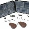 FISH-XPRO End Tackle Set - Onderlijnen Karper - Onderlijn - Onderlijnmateriaal - Swivel - Vishaak - Karperlood - Wartels