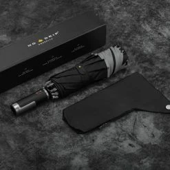 No Drip Umbrella® Stormparaplu - Opvouwbaar - Automatisch - Windproof Tot 100km/u - 108 Cm - Zwart -Flamecan winkel 550x366 34