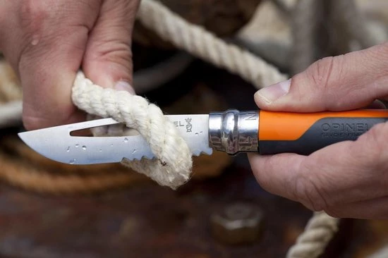 Opinel Outdoor Zakmes - RVS Oranje - 19cm 10 Opinel Outdoor Zakmes - RVS Oranje - 19cm - Afbeelding 8