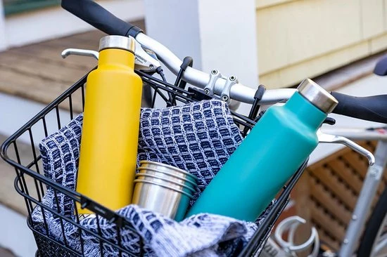 Klean Kanteen RVS Thermosfles Classic 592ml (w/Loop Cap) - Real Teal - Drinkfles 5 Klean Kanteen RVS Thermosfles Classic 592ml (w/Loop Cap) - Real Teal - Drinkfles - Afbeelding 3