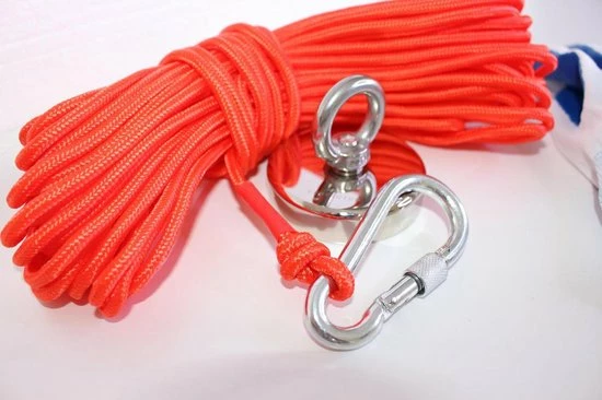 ATV PERFECTUM✅ Vismagneet Set Compleet - 250KG - 20m Touw - Magneetvissen Starterspakket - Magneet - Magneten - 75MM - Zoekmagneet - Metaalvissen - Vismagneet Met Touw - Neodymium 5 ATV PERFECTUM✅ Vismagneet Set Compleet - 250KG - 20m Touw - Magneetvissen Starterspakket - Magneet - Magneten - 75MM - Zoekmagneet - Metaalvissen - Vismagneet Met Touw - Neodymium - Afbeelding 3