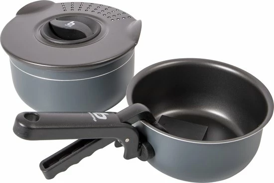 Bo-Camp Pannenset - Trekking - 5-delig - Aluminium 19 Bo-Camp Pannenset - Trekking - 5-delig - Aluminium - Afbeelding 17
