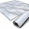 Merkloos Aluminium Slaapmat - Camping & Picknick Mat - Tent Kampeermatje - Schuimmat 150 X 200 CM -Flamecan winkel 550x374