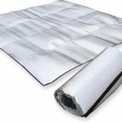 Merkloos Aluminium Slaapmat - Camping & Picknick Mat - Tent Kampeermatje - Schuimmat 150 X 200 CM