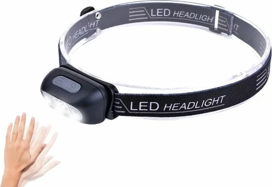 Perel Hoofdlamp Led Oplaadbaar 160 Lm 14,5 Cm Nylon Zwart 6 Perel Hoofdlamp Led Oplaadbaar 160 Lm 14,5 Cm Nylon Zwart - Afbeelding 4