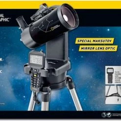 National Geographic Go-To 90/1250 National Geographic Telescoop - 90/1250 - Met GoTo-Volgsysteem - Sterrenkijken Voor Volwassenen - Sterrenkijker -Flamecan winkel 550x383 1