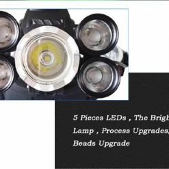 Headlight LED Hoofd Zaklamp - 8000 Lumen - Incl. 2x Batterij 18650 + Oplaadkabel -Flamecan winkel 550x389 2