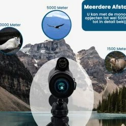 Starmars Monokijker - Verrekijker – Monoculair Met Statief – 60 MM Lens - 12 X Zoom 15 Starmars Monokijker - Verrekijker – Monoculair Met Statief – 60 MM Lens - 12 X Zoom -Flamecan winkel 550x410 2
