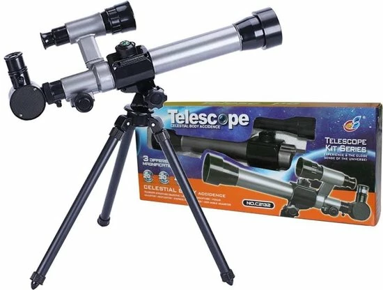 SmartImprove Kindertelescoop (20X-30X-40X) - Verstelbare Wetenschappelijke Astronomische Telescoop Voor Kinderen Voor Beginners Astronomie Sterrenkijken-met Statiefoculairs Kompas Sterrenzoekerlens Kinderspeelgoedset 3 SmartImprove Kindertelescoop (20X-30X-40X) - Verstelbare Wetenschappelijke Astronomische Telescoop Voor Kinderen Voor Beginners Astronomie Sterrenkijken-met Statiefoculairs Kompas Sterrenzoekerlens Kinderspeelgoedset