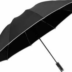 No Drip Umbrella® Stormparaplu - Opvouwbaar - Automatisch - Windproof Tot 100km/u - 108 Cm - Zwart -Flamecan winkel 550x417 1