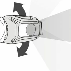 Petzl Tikkina Compacte En Lichte LED Hoofdlamp Met 300 Lumen Grijs -Flamecan winkel 550x423 1