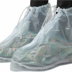 Happyshopper Festival Schoenen Hoezen - Overschoen - PVC - Transparant - Maat 36-37 - M