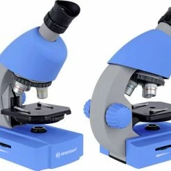 Bresser Junior Microscoop – 40x640x – Blauw – Incl. Accessoirespakket – Voor Transparante Preparaten -Flamecan winkel 550x429 3