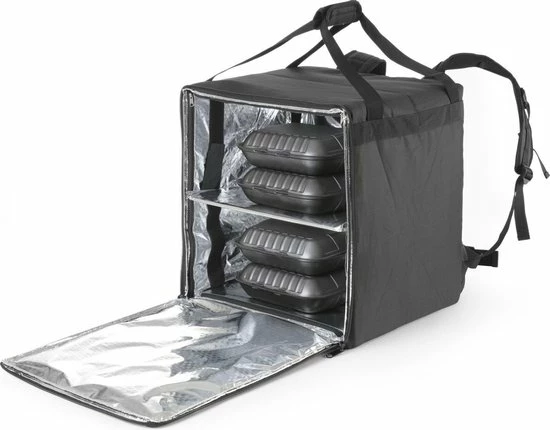 Hendi Pizza & Voedsel Bezorgrugtas Geïsoleerd - 41x41x(H)49cm 7 Hendi Pizza & Voedsel Bezorgrugtas Geïsoleerd - 41x41x(H)49cm - Afbeelding 5