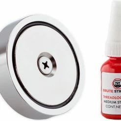 Brute Strength Vismagneet - 400 Kg Trekkracht- Magneetvissen - Incl. Handschoenen - Prikstok Adapter - Schroefdraadborgmiddel (10 Ml) -Flamecan winkel 550x434 2