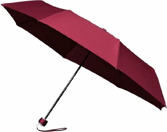 MiniMAX Windproof Paraplu - Ø 100 Cm - Bordeaux Rood 7 MiniMAX Windproof Paraplu - Ø 100 Cm - Bordeaux Rood - Afbeelding 5