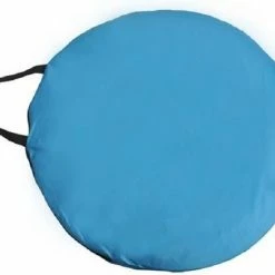 Iso Trade 4 In 1 Pop-up Douchetent Voor Omkleden, Douchen, Toilet En Opslag - 1 Persoons Tent - Camping Douche En Omkleedtent - Inclusief Haringen En Draagtas - 190 X 110 X 110 Cm Blauw -Flamecan winkel 550x438