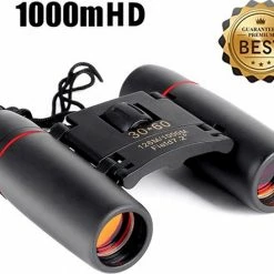 E&CT Trading - Zoomtelescoop 30x60 - Opvouwbare Verrekijker - Voor Buiten Vogels Kijken - Geniet Van De Natuur