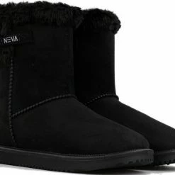 Gevavi Neva Zwart Gevoerde Laarzen Dames -Flamecan winkel 550x444 1