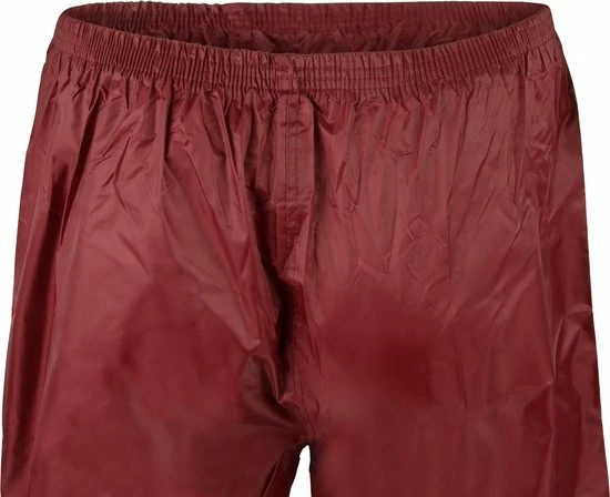 C-Line Regenpak Met Capuchon - Rood - Reflecterend - Nieuw Model - Kinder Maat 134/140 6 C-Line Regenpak Met Capuchon - Rood - Reflecterend - Nieuw Model - Kinder Maat 134/140 - Afbeelding 4