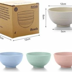 Green-goose® Duurzame Bio-based Set Kommen | 4 Stuks | 12x6x5 Cm | Vaatwasserbestendig | Ideaal Voor Camping, Vakantie, Picknick 13 Green-goose® Duurzame Bio-based Set Kommen | 4 Stuks | 12x6x5 Cm | Vaatwasserbestendig | Ideaal Voor Camping, Vakantie, Picknick -Flamecan winkel 550x458