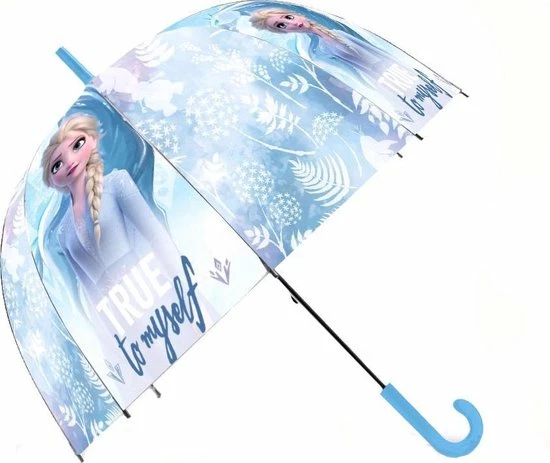 Disney Kinderparaplu Frozen 2 Polyester 48 Cm Blauw/wit 3 Disney Kinderparaplu Frozen 2 Polyester 48 Cm Blauw/wit
