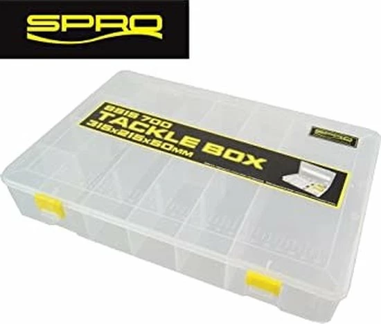 Spro Tackle Box - Viskoffer - 31.5 X 21.5 X 5.0 Cm - Transparant 4 Spro Tackle Box - Viskoffer - 31.5 X 21.5 X 5.0 Cm - Transparant - Afbeelding 2