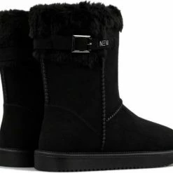 Gevavi Neva Zwart Gevoerde Laarzen Dames -Flamecan winkel 550x474 1