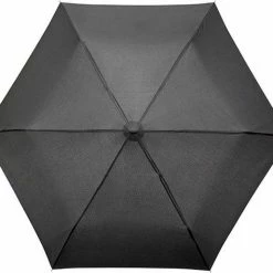 Falcone MiniMAX Platte Paraplu - � 90 Cm - Zwart -Flamecan winkel 550x474