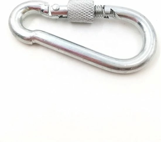 Royal WM Karabijnhaak - 2 Stuk(s) - 80 Millimeter - Silver- Musketonhaak - Haak - Haakjes 4 Royal WM Karabijnhaak - 2 Stuk(s) - 80 Millimeter - Silver- Musketonhaak - Haak - Haakjes - Afbeelding 2