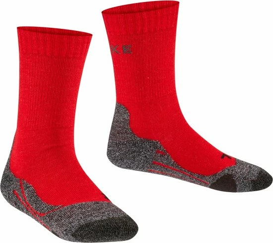 FALKE TK2 Wandelsokken Warm Winter Zacht Thermisch Ademend Anti-blaar Antizweet Zonder Motief Met Elastische Boord Merinowol Rood Unisex Sportsokken - Maat 35-38 14 FALKE TK2 Wandelsokken Warm Winter Zacht Thermisch Ademend Anti-blaar Antizweet Zonder Motief Met Elastische Boord Merinowol Rood Unisex Sportsokken - Maat 35-38 - Afbeelding 12
