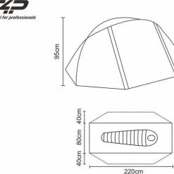 Travelforprofessionals Expedition Tent T1 - Donker Groen - 1 Persoons 9 Travelforprofessionals Expedition Tent T1 - Donker Groen - 1 Persoons -Flamecan winkel 550x488 3