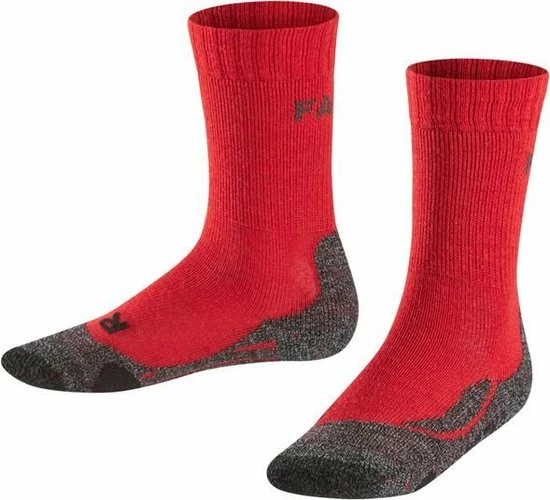 FALKE TK2 Wandelsokken Warm Winter Zacht Thermisch Ademend Anti-blaar Antizweet Zonder Motief Met Elastische Boord Merinowol Rood Unisex Sportsokken - Maat 35-38 3 FALKE TK2 Wandelsokken Warm Winter Zacht Thermisch Ademend Anti-blaar Antizweet Zonder Motief Met Elastische Boord Merinowol Rood Unisex Sportsokken - Maat 35-38