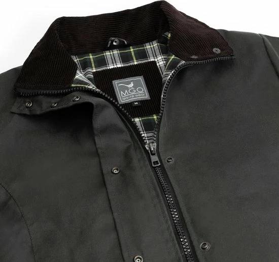 MGO Leisure Wear Kate Wax Parka Outdoorjas Dames - Maat M 7 MGO Leisure Wear Kate Wax Parka Outdoorjas Dames - Maat M - Afbeelding 5