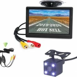 Procar® ARC2 Draadloze HD Parking Achteruitrijcamera + 5-inch TFT LCD Monitor - Zwart 12 Procar® ARC2 Draadloze HD Parking Achteruitrijcamera + 5-inch TFT LCD Monitor - Zwart -Flamecan winkel 550x515 3